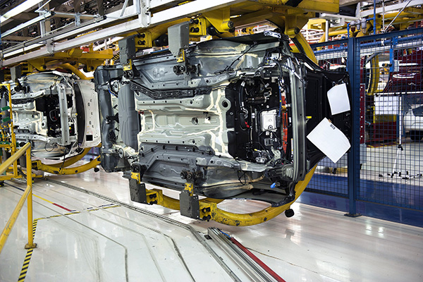Power battery production line parts